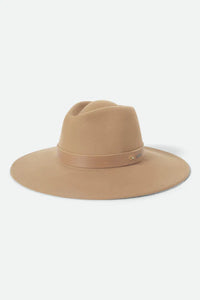ELEANOR FELT PACKABLE HAT TAN