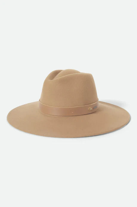 ELEANOR FELT PACKABLE HAT TAN