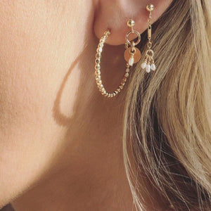 PHILINE HOOP EARRINGS