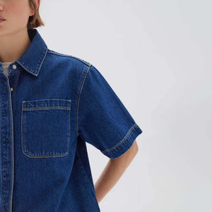 MARLOW BOXY DENIM SHIRT