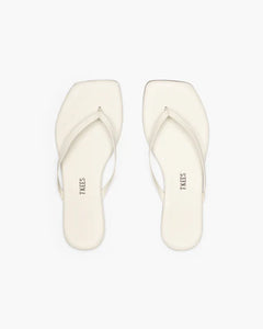 SQUARE TOE LILY WHITE