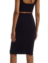 Load image into Gallery viewer, NEOPRENE MIDI SKIRT
