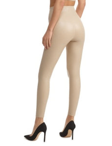 FAUX LEATHER LEGGING SAND