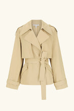 Load image into Gallery viewer, WARREN CROPPED TRENCH JACKET
