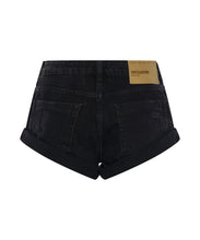 Load image into Gallery viewer, DOUBLE BLACK BANDITS DENIM SHORT
