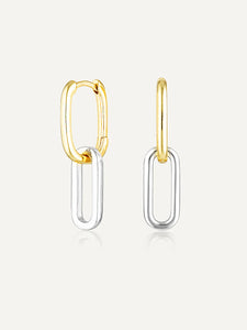 CELINE EARRINGS GOLD/SILVER