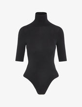 Load image into Gallery viewer, BALLET SHORT SLEEVE TURTLENECK BODYSUIT
