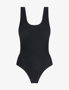 BUTTER TANK BODYSUIT BLACK