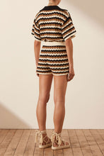 Load image into Gallery viewer, LEONOR CROCHET SHORT - BLACK/MULTI
