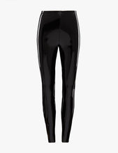 Load image into Gallery viewer, FAUX PATENT LEATHER LEGGING
