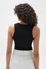 Load image into Gallery viewer, MEIKE RIB TANK BLACK
