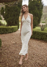 Load image into Gallery viewer, ETHEREAL FRILL MIDI DRESS

