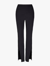 Load image into Gallery viewer, NEOPRENE SPLIT FRONT PANT
