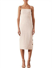 Load image into Gallery viewer, ALUARO FITTED MIDI DRESS
