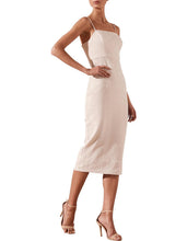 Load image into Gallery viewer, ALUARO FITTED MIDI DRESS
