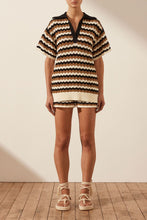 Load image into Gallery viewer, LEONOR CROCHET SHORT - BLACK/MULTI
