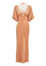 Load image into Gallery viewer, ETHEREAL SLEEVED MIDI DRESS
