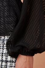 Load image into Gallery viewer, Way Back L/S Top - Black
