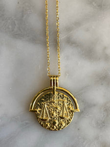 LIBRA ZODIAC NECKLACE