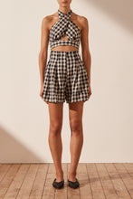 Load image into Gallery viewer, AIMEE LINEN HIGH WAISTED SHORT
