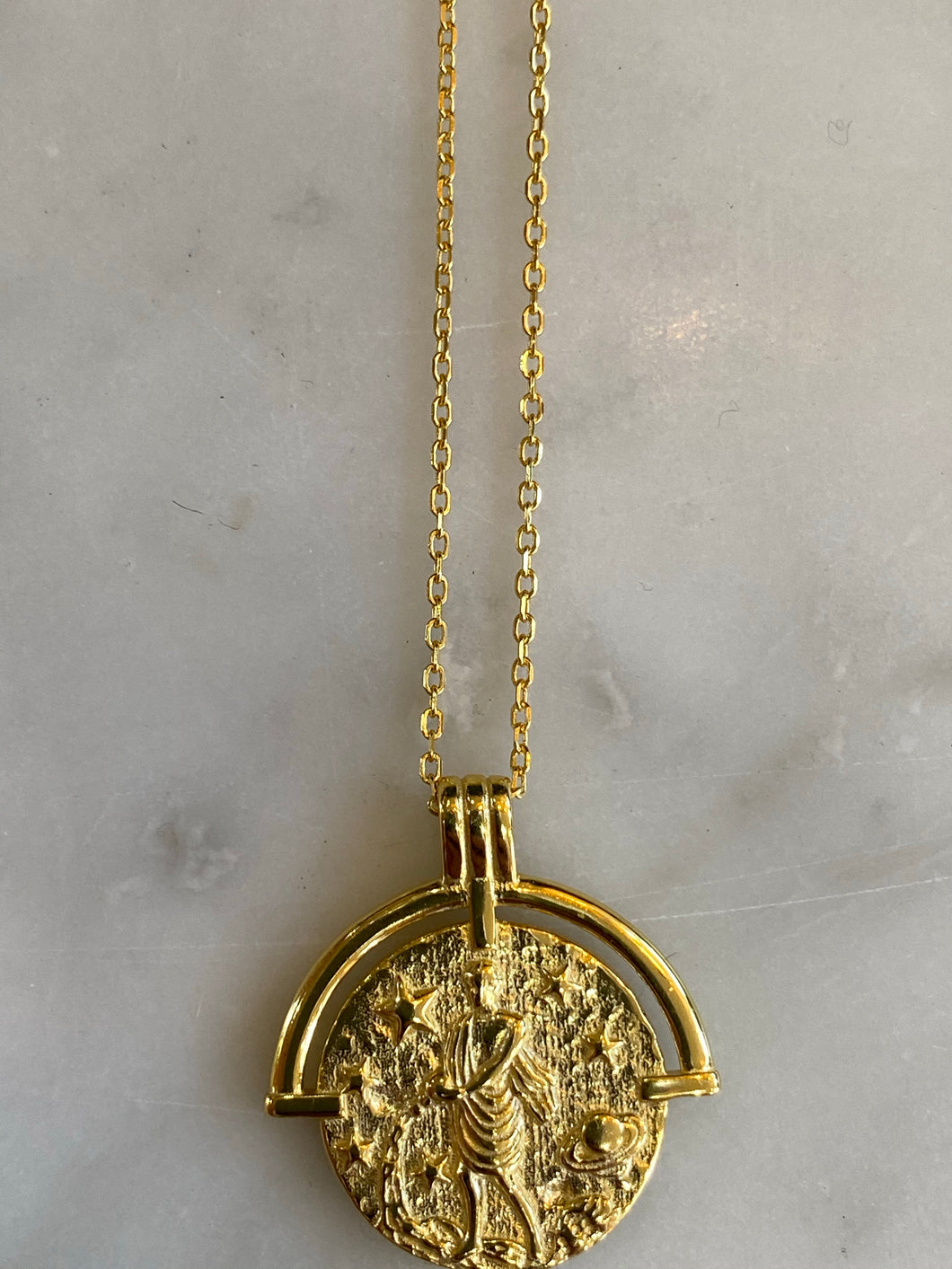 AQUARIUS ZODIAC NECKLACE