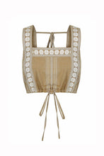 Load image into Gallery viewer, LIZETE SQUARE NECK CROP TOP
