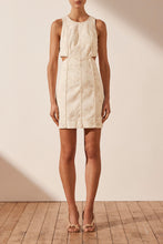 Load image into Gallery viewer, MONICA PANELLED FITTED MINI DRESS
